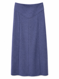 Pinto Aline Panel Wool Blend Skirt