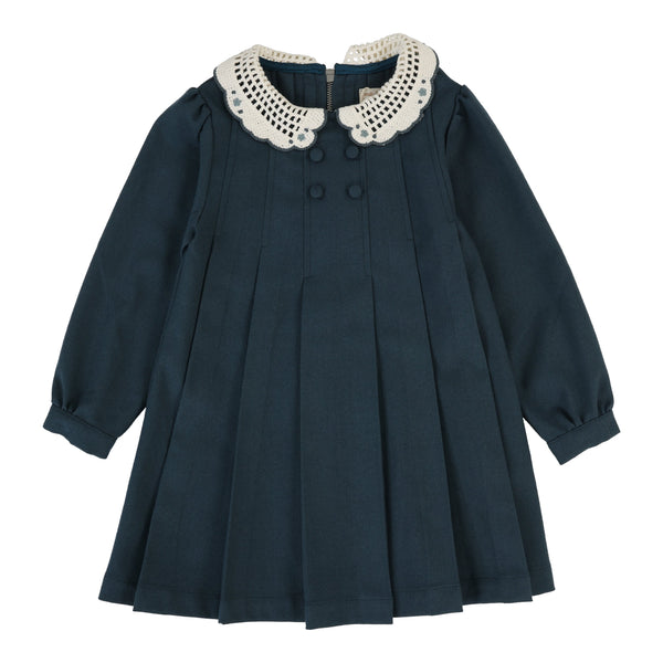 Analogie Crochet Collar Dress