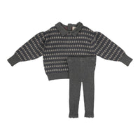 Analogie Floral Knit Set