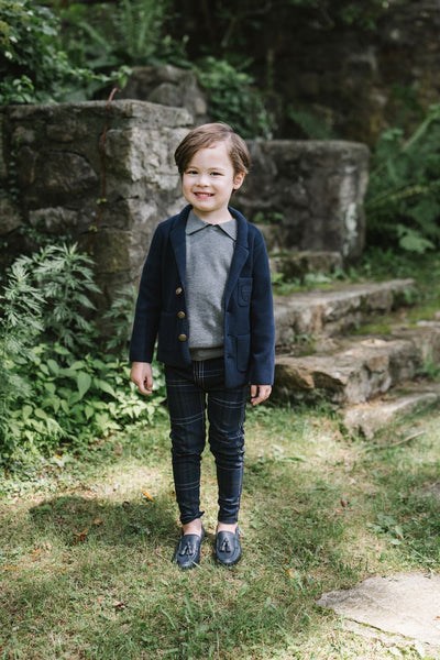 Analogie Crest Knit Blazer