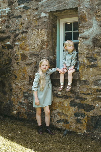 Bamboo Wool Piped Dress