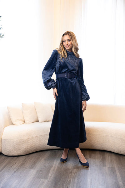 BYRD Elizabeth Velvet Dress