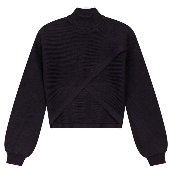 GEM Arm Wrap Turtle Neck Satin Slip Dress – Hats to Hose