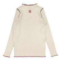 Lil Legs Contrast Funnel Neck