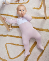 Minimoi Petite Hearts Pintuck Footie