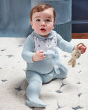 Minimoi Sail On Pintuck Footie