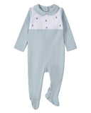 Minimoi Sail On Pintuck Footie