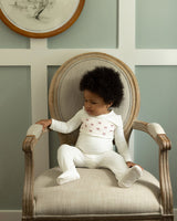 Minimoi Pretty Bow Smocking Footie