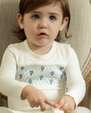 Minimoi Hot Air Balloon Smocking Footie