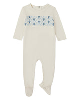 Minimoi Hot Air Balloon Smocking Footie