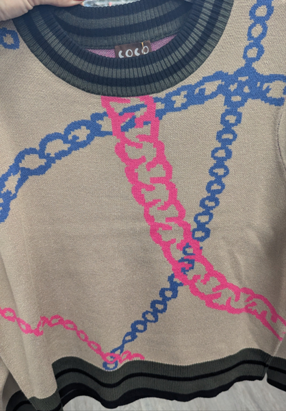 Coco Chain Sweater