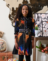 Porter Vibrant Floral Dress