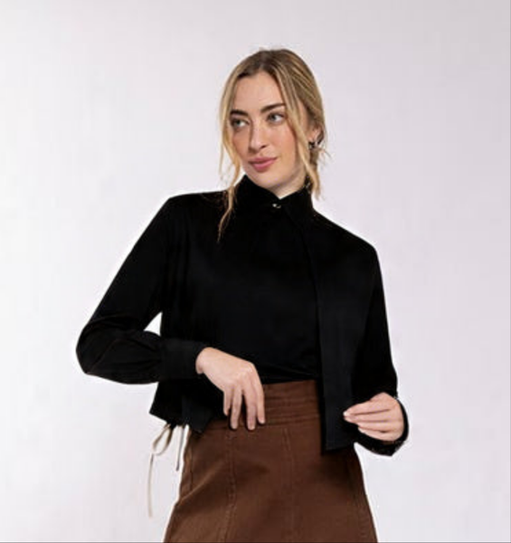 Latitude Corduroy Pull Bottom Blouse