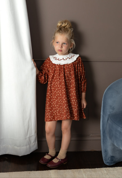 Nou Nelle Floral Bib Dress