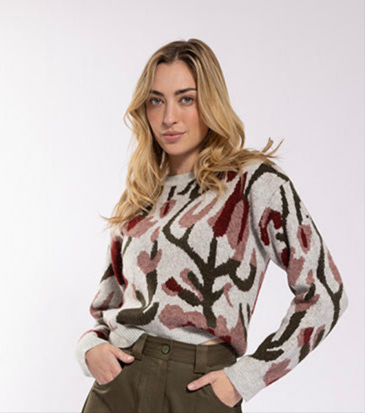 Concept Floral Crewneck Sweater