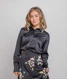 Ivee Textured Satin Blouse