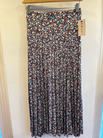 Orly Maxi Small Flowers Skirt