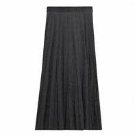 Aspect Corduroy Crinkle Pleated Skirt