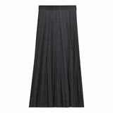 Aspect Corduroy Crinkle Pleated Skirt