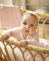 Minimoi Little Hearts Pointelle Footie