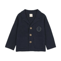 Analogie Knit Crest Blazer