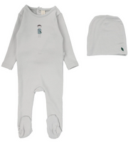 Lilette Doll Footie & Hat Set