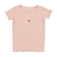 Lil Legs Multi Ribbed Tee Short Sleeve