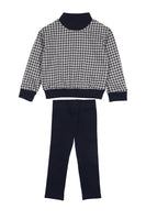 Montee Soft Gingham Uni Legging Set