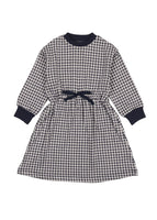 Montee Soft Gingham Long Sleeve Dress