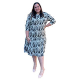 Swuun Motif Zebra Dress