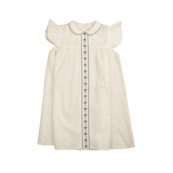 Noma Embroidered Placket Dress