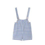 Nou Nelle Gingham Boys Overalls