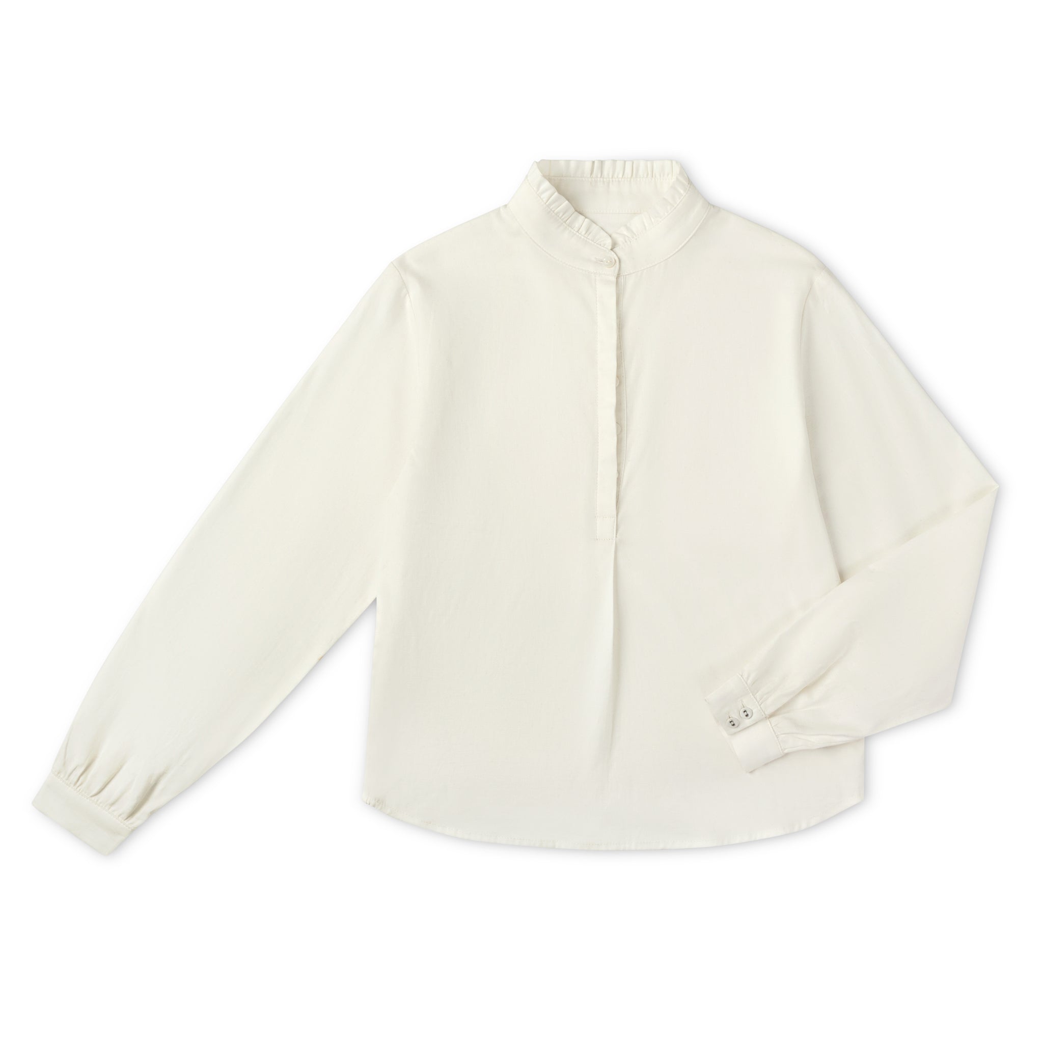La Nina Vintage Ruffle Neck Shirt – Hats to Hose