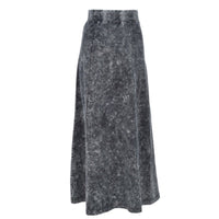 Baby O Acid Washed Rib Panel Skirt 36"