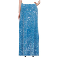 Baby O Acid Washed Rib Panel Skirt 36"