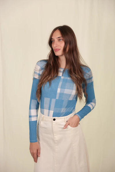 BYRD Plaid Tee