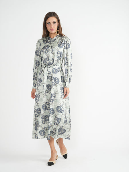 The Norway Club Silk Flower Dress