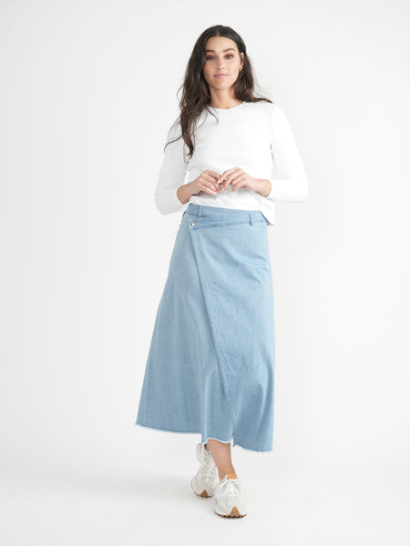 Faves Midi Wrap Skirt