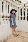 Charlotte & George Button Down Tiered Dress