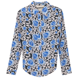 Hashtag Floral Tie Blouse