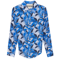 Hashtag Floral Tie Blouse