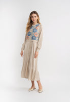 Noni Big Flowers Crochet Vest