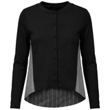 Diciannove Cardigan Shirt Combo Blouse