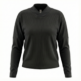 Positive Rib Vneck Sweatshirt Combo