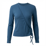 Positive Fake Wrap Top
