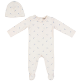 Fragile Footie w Hat Set
