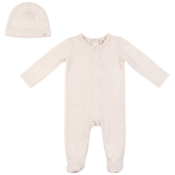 Fragile Footie w Hat Set