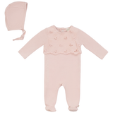 Bebe Bella Eyelet Footie w/Hat Set