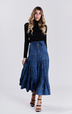 Parcelle Faux Layered Skirt