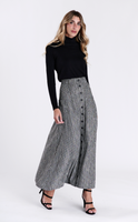Pascal Tweed Button Down skirt